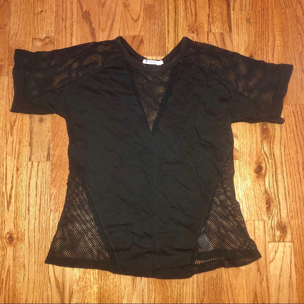 T by Alexander Wang Mesh Top